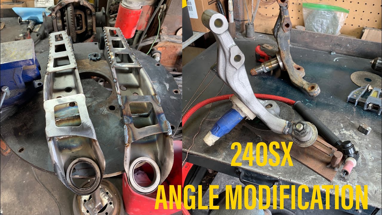 Modifying S13 Lower Control Arms (Humble Engineering Brace/Extension kit) & Steering Knuckles