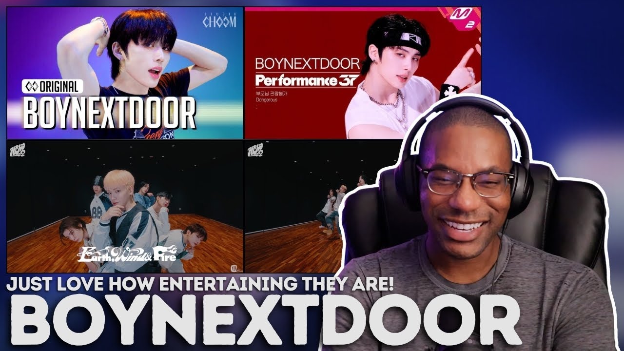BOYNEXTDOOR | 'Nice Guy' Studio Choom, 'Dangerous', 'Earth, Wind, & Fire' + 'OUR' Practice REACTION