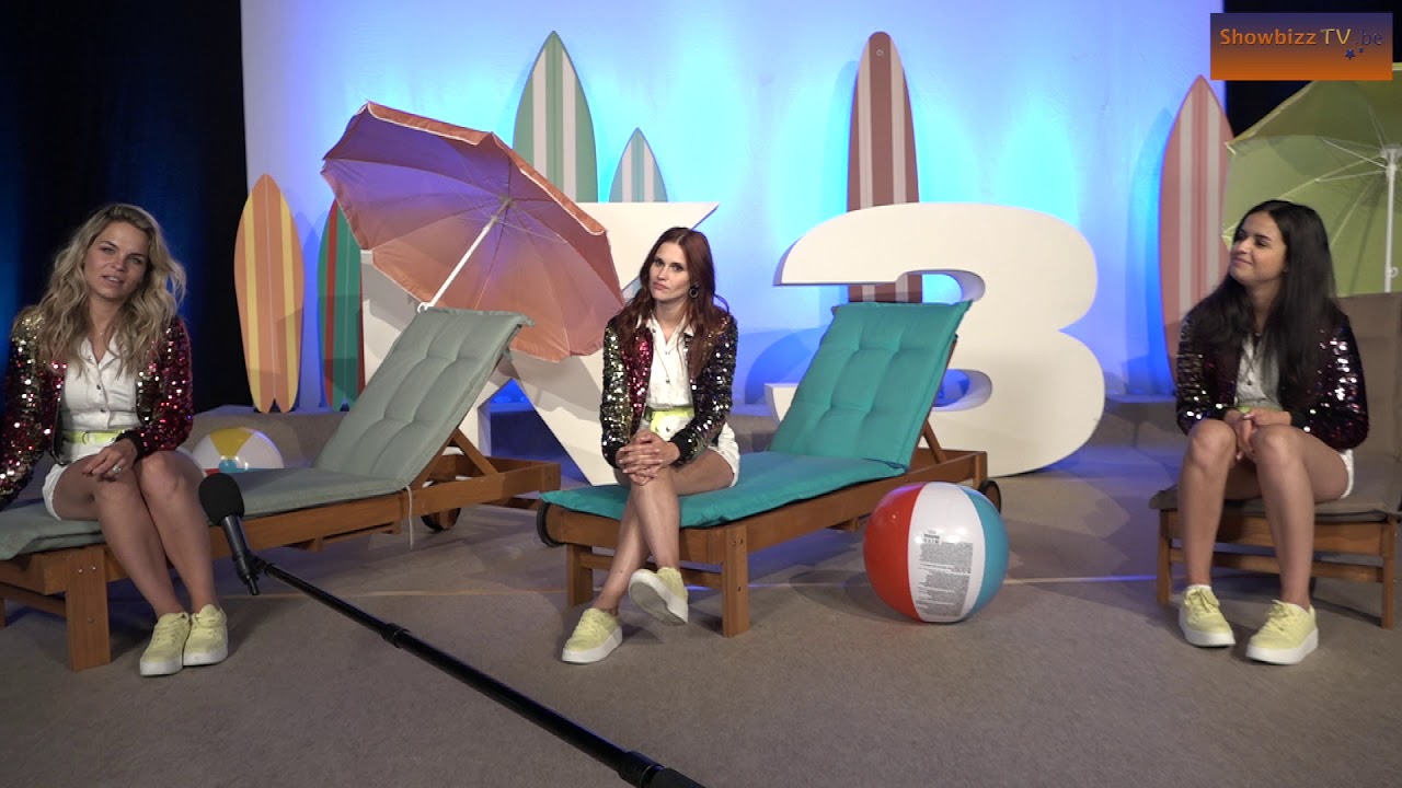K3 stelt single 'Bikini vol zand' voor