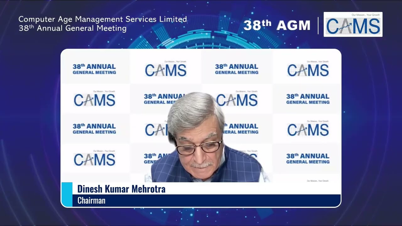 CAMS 38th AGM video