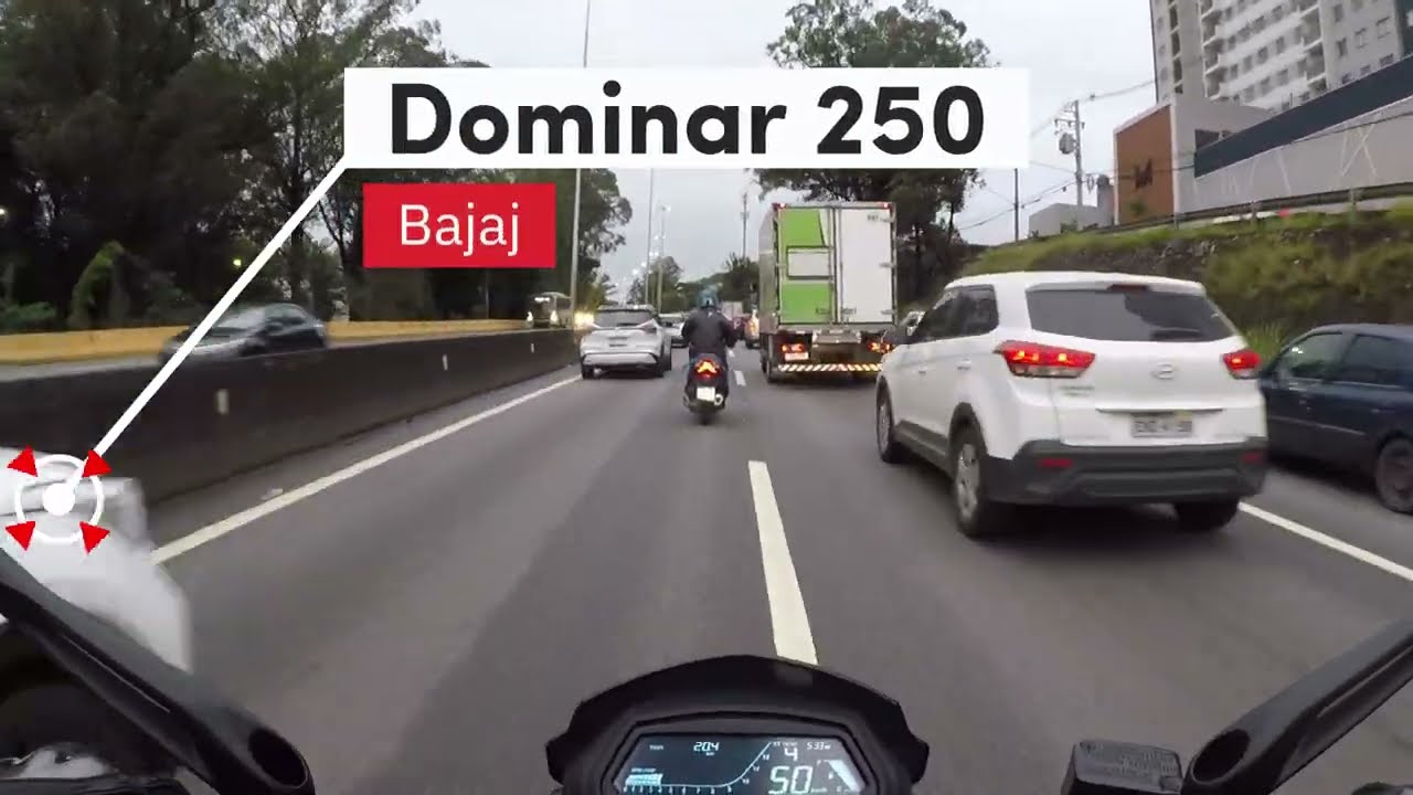 BAJAJ DOMINAR 250 no Trânsito Urbano: Primeiras Impressões e Desempenho na Cidade!
