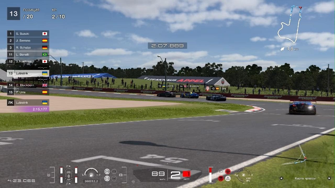 Mount Panorama Motor Racing Circuit Мировое туринговое первенство 800. Gran Turismo 7