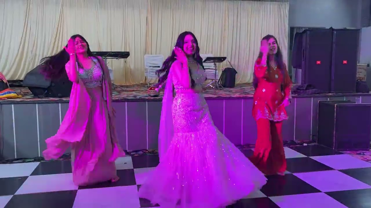 Sangeet Dance Bride and Bridemaids | Bride and her friends dance | bride sangeetperformance |#dance