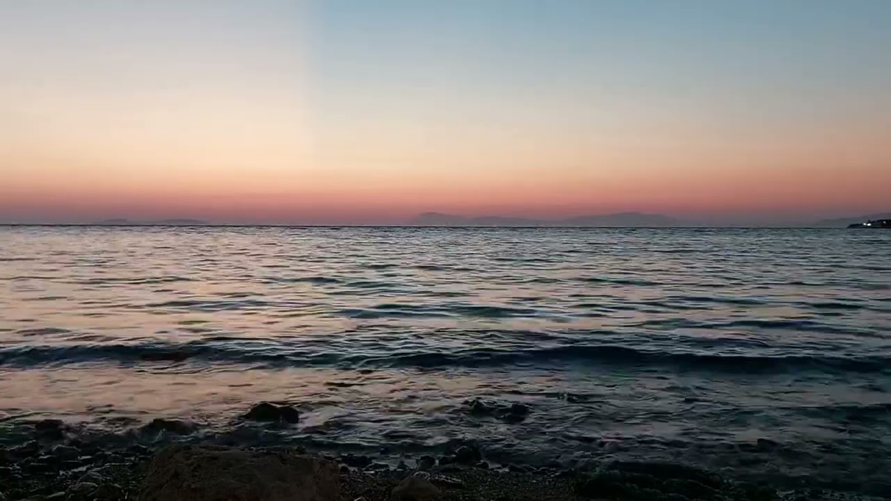 Huzur veren dalga sesleri  (açıklamayı okuyarak izlemenizi tavsiye ederim)