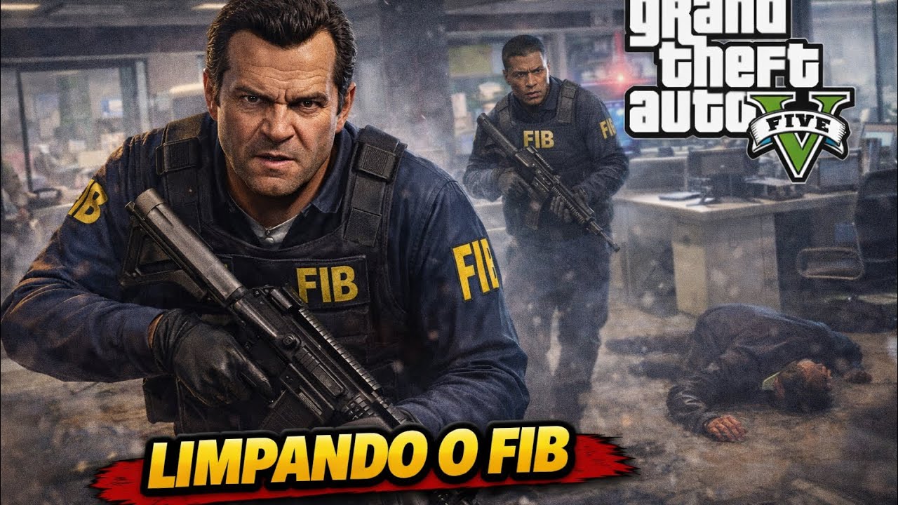 LIMPANDO O FIB - GTA V