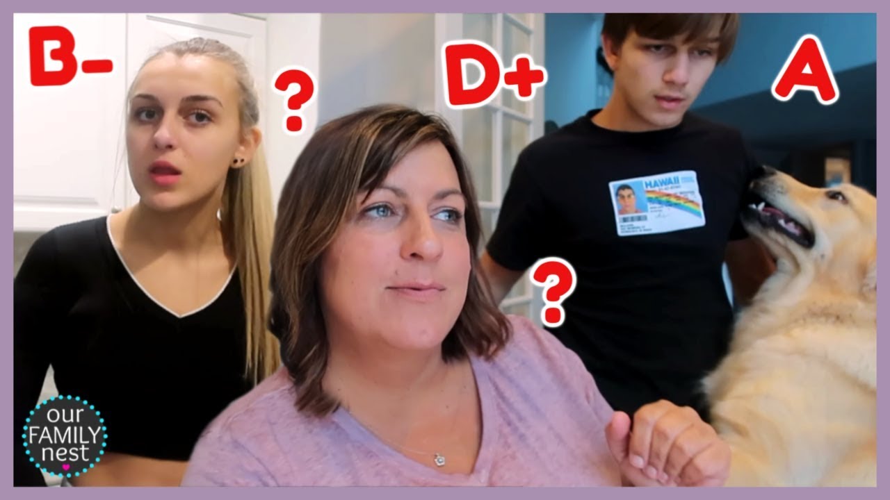Report Card Day! Shocking Results!