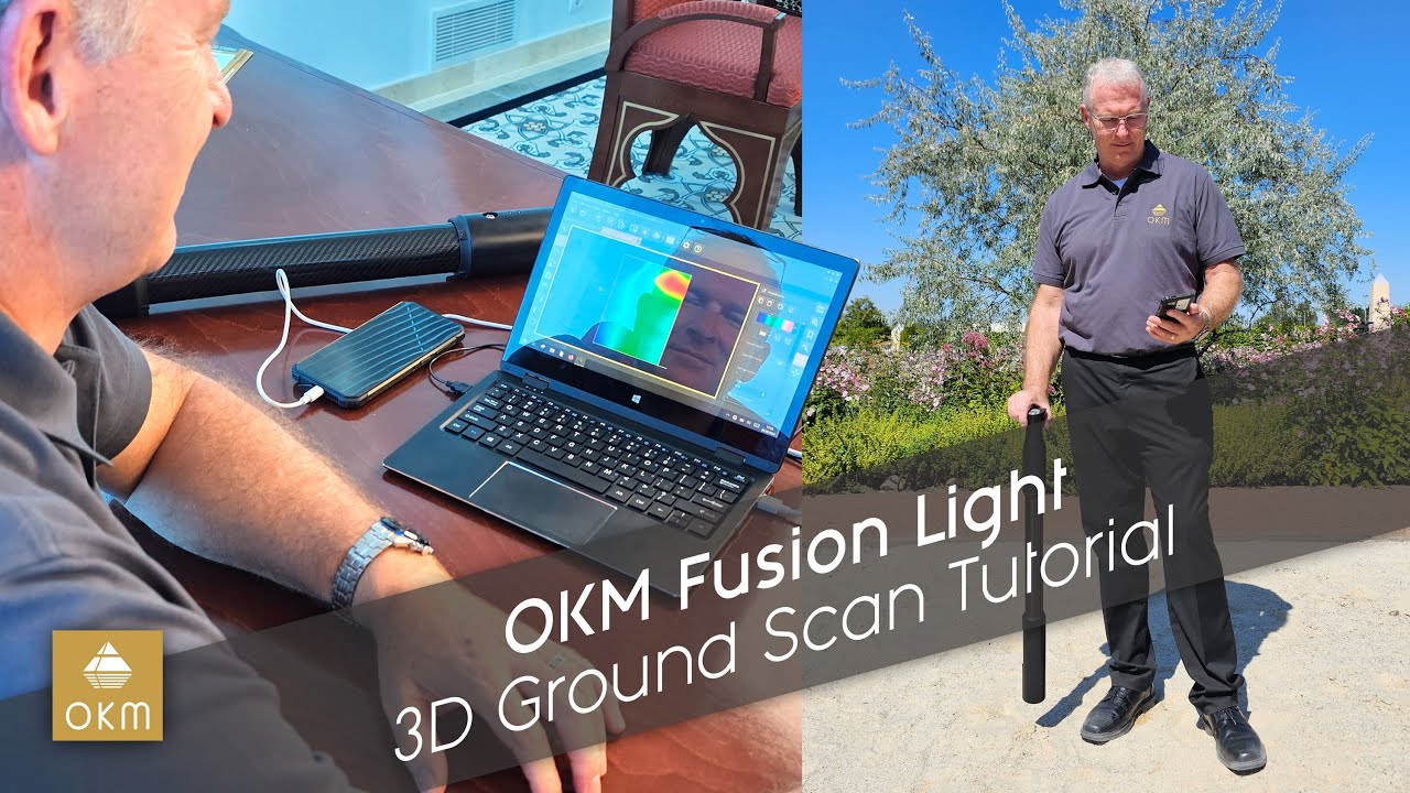 OKM Fusion Light ⚙️ ОБУЧЕНИЕ: Пошаговое руководство по обнаружению зарытых объектов с помощью 3D-...