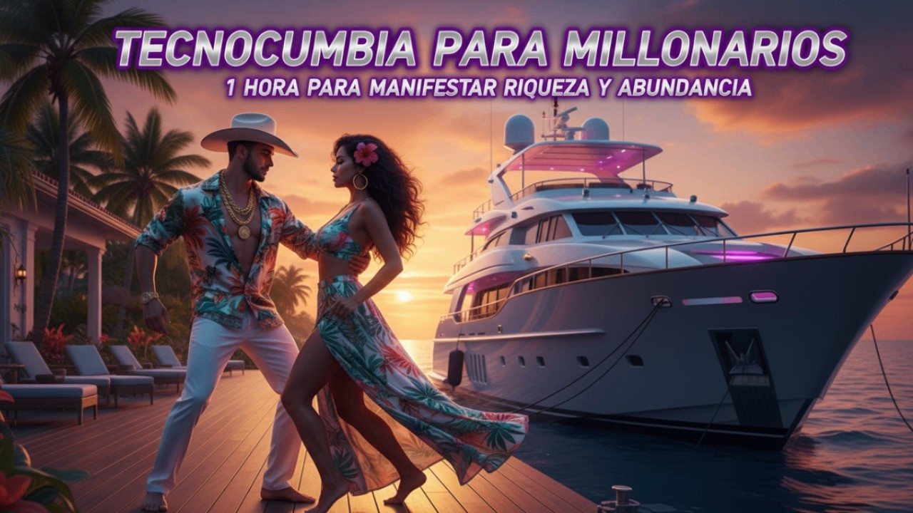TECNOCUMBIA para Atraer DINERO | 1 HORA de Música para Manifestar RIQUEZA, ABUNDANCIA y ÉXITO