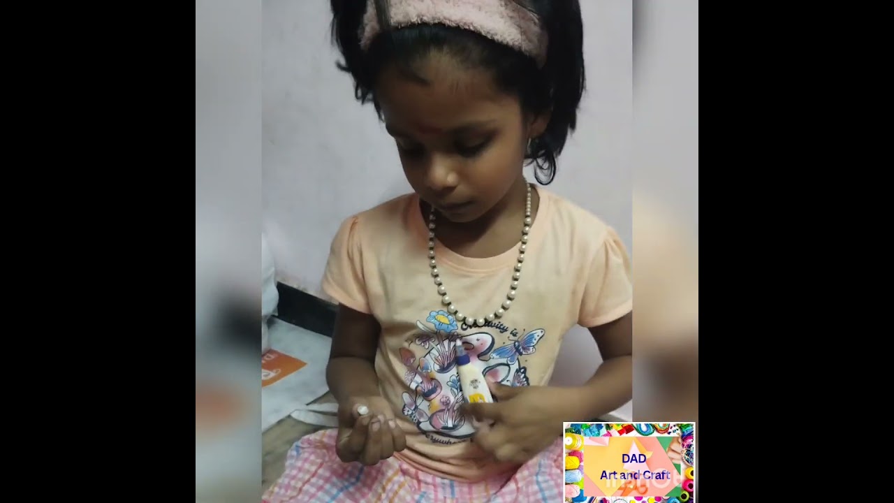 Watch till the end to see the cute puppet and kids enjoying the craft! 😊