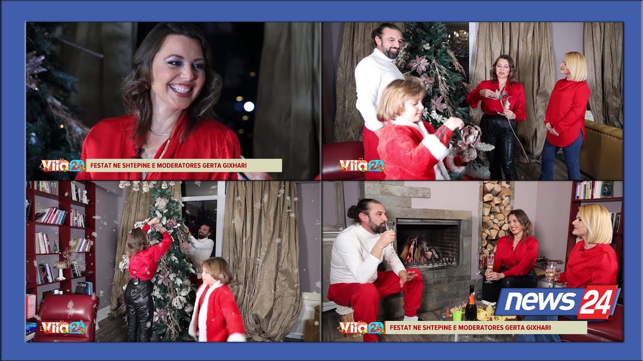 Festat në shtëpinë e moderatores Gerta Gixharit / Vila24