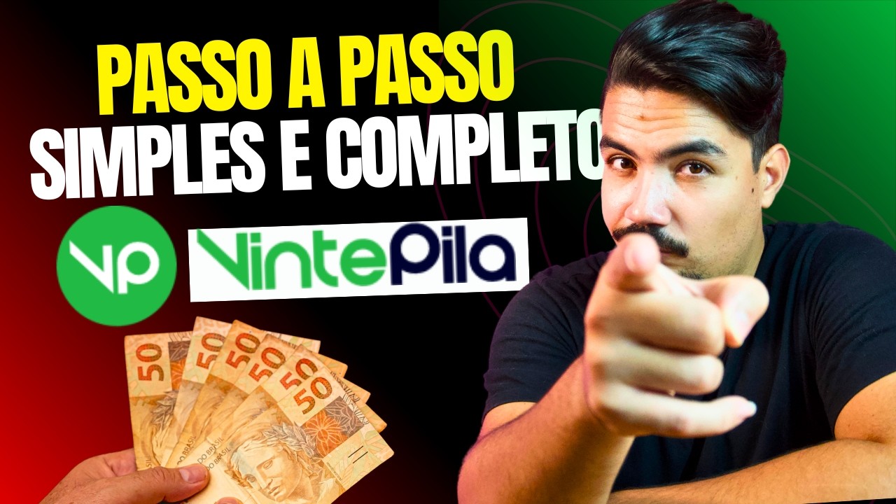 Como Criar Sua Conta no Vintepila e Faturar Sem Sair de Casa! (Guia Completo)