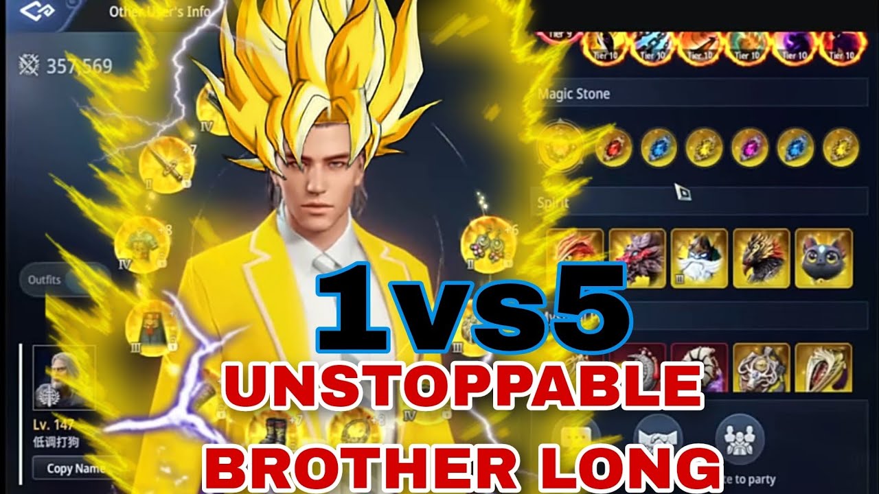 Mir4 5 vs 1 UNSTOPPABLE BROTHER LONG VS 5 DTM CORES #mir4 #mir4global #nft @mir4update #mir4draco