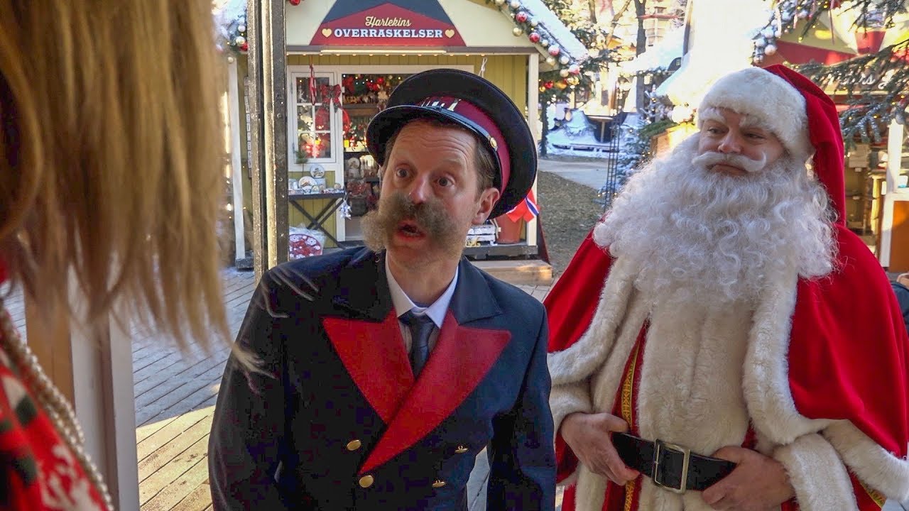 Rytteriet på juletur i Tivoli