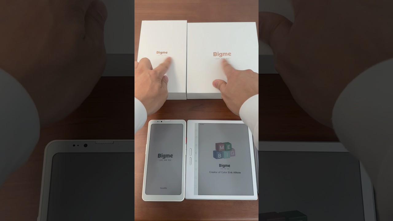 Bigme HibreakBro and B7Pro Hands On, E-ink Display is really healthier than Amoled for eye ? #eink
