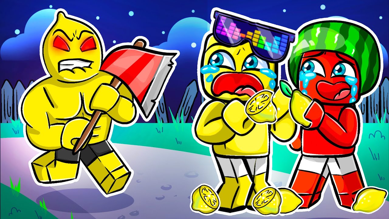 ESCAPE EVIL LEMON MAN in Roblox