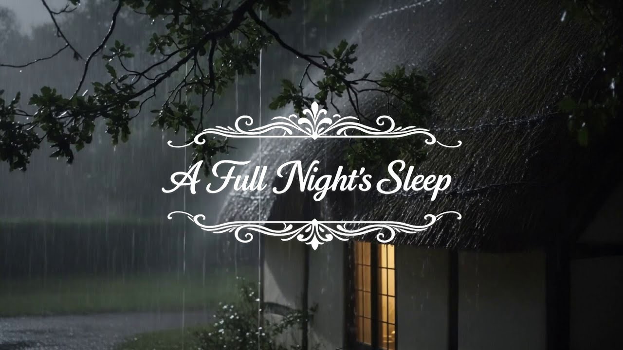 City Thunderstorm Night – Relaxing Rain & Thunder Sounds for Deep Sleep