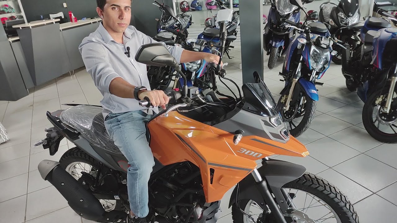 Dafra NH300 em detalhes na Plantação de Motos Dafra e Shineray da Mega Motos