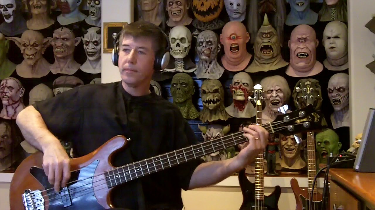 Girl Can't Help It Bass Cover