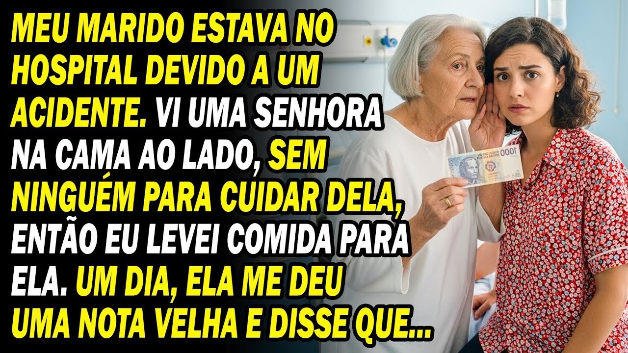 Enquanto Cuidava Do Meu Marido No Hospital  Uma Senhora Na Cama Ao Lado Sussurrou 'fique Atenta