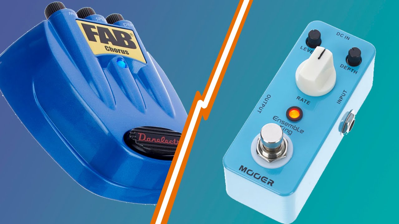 Del Palo Reviews - Pedal Mooer Ensemble king Chorus vs. Danelectro FAB Chorus