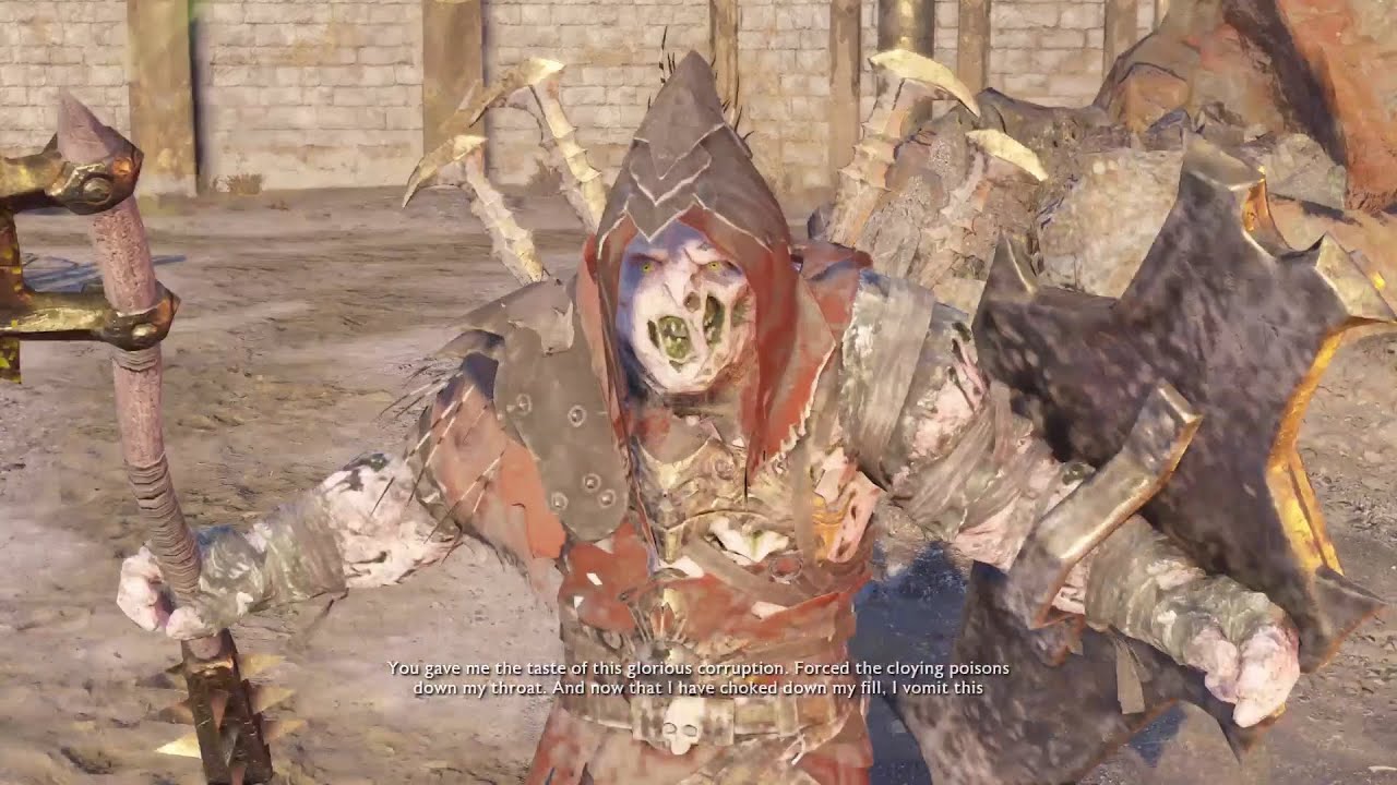Making a cool The Blight.  -  Shadow of war 　[PS4＆PS5]