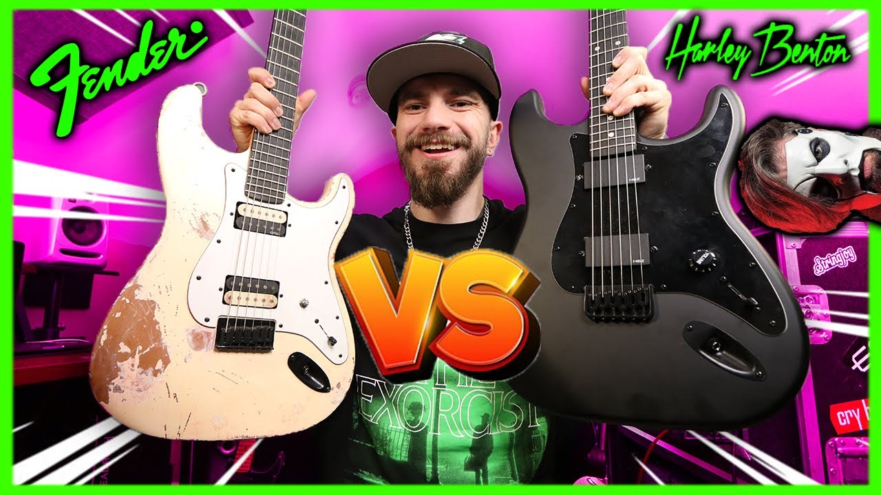 JIM ROOT STRATOCASTER VS HARLEY BENTON KNOCK OFF
