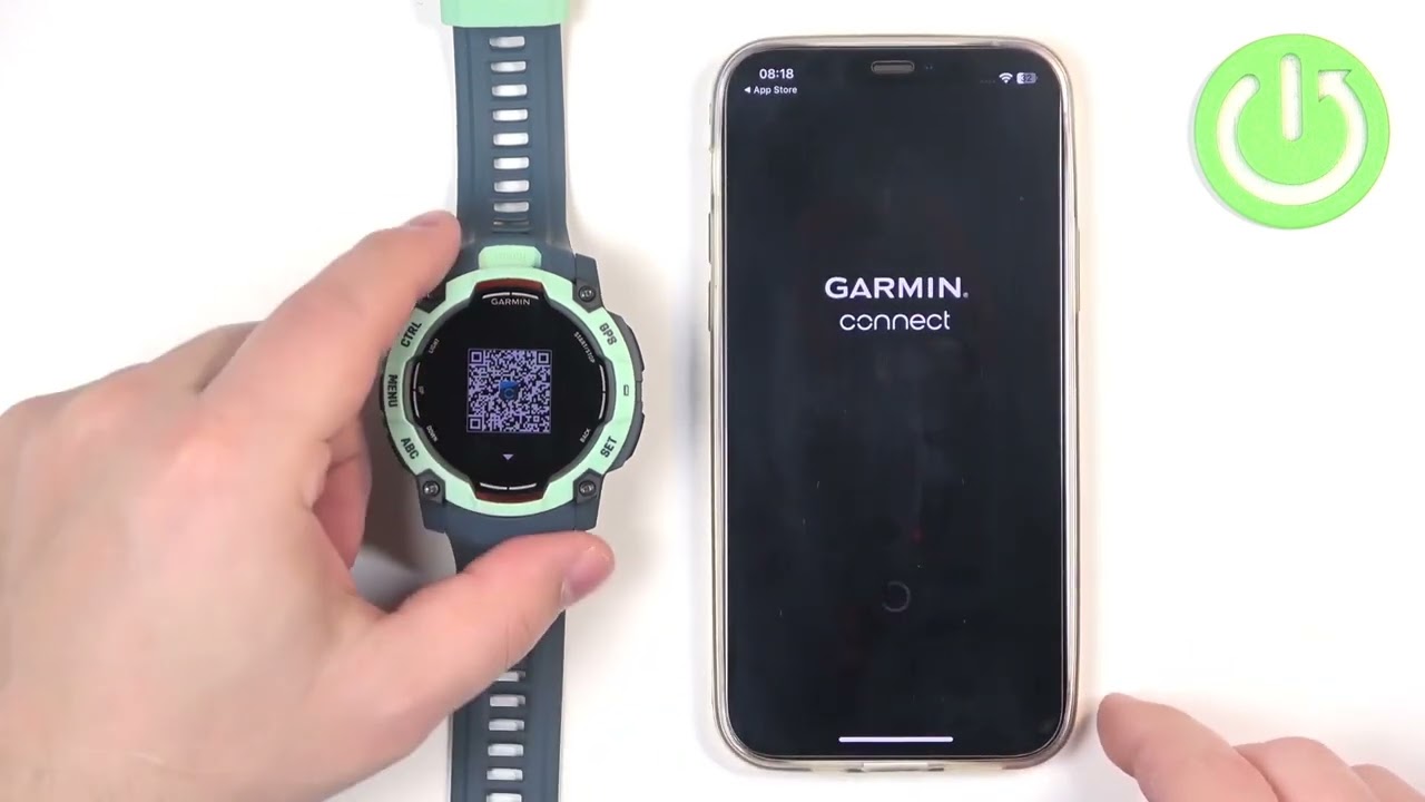 GARMIN Instinct 3 50 мм — простое сопряжение с iPhone