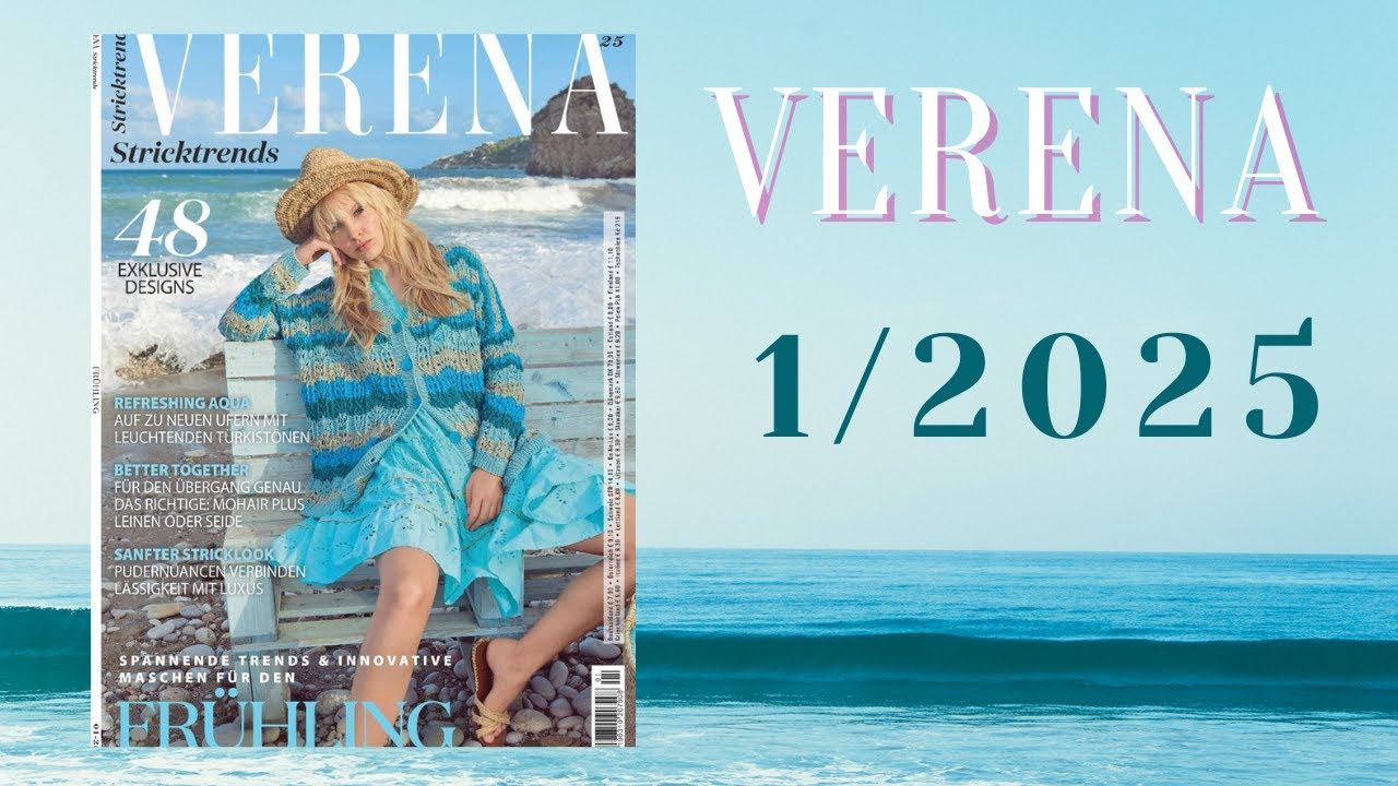 Verena Knitting Trends 1/2025 l Knitting Magazine Flip Through