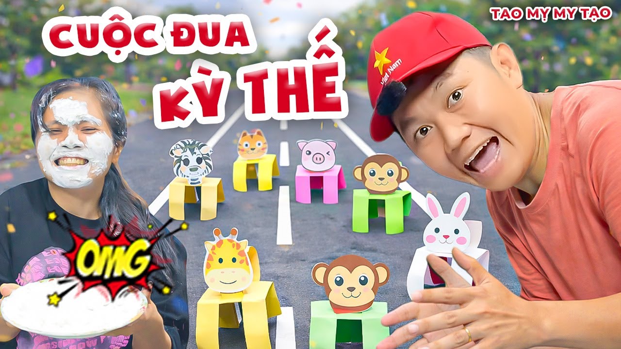 Đua Giấy Nhân Phẩm: Cuộc Chiến Cực Căng Giành Thưởng Hấp Dẫn! | Tao Mỵ My Tạo