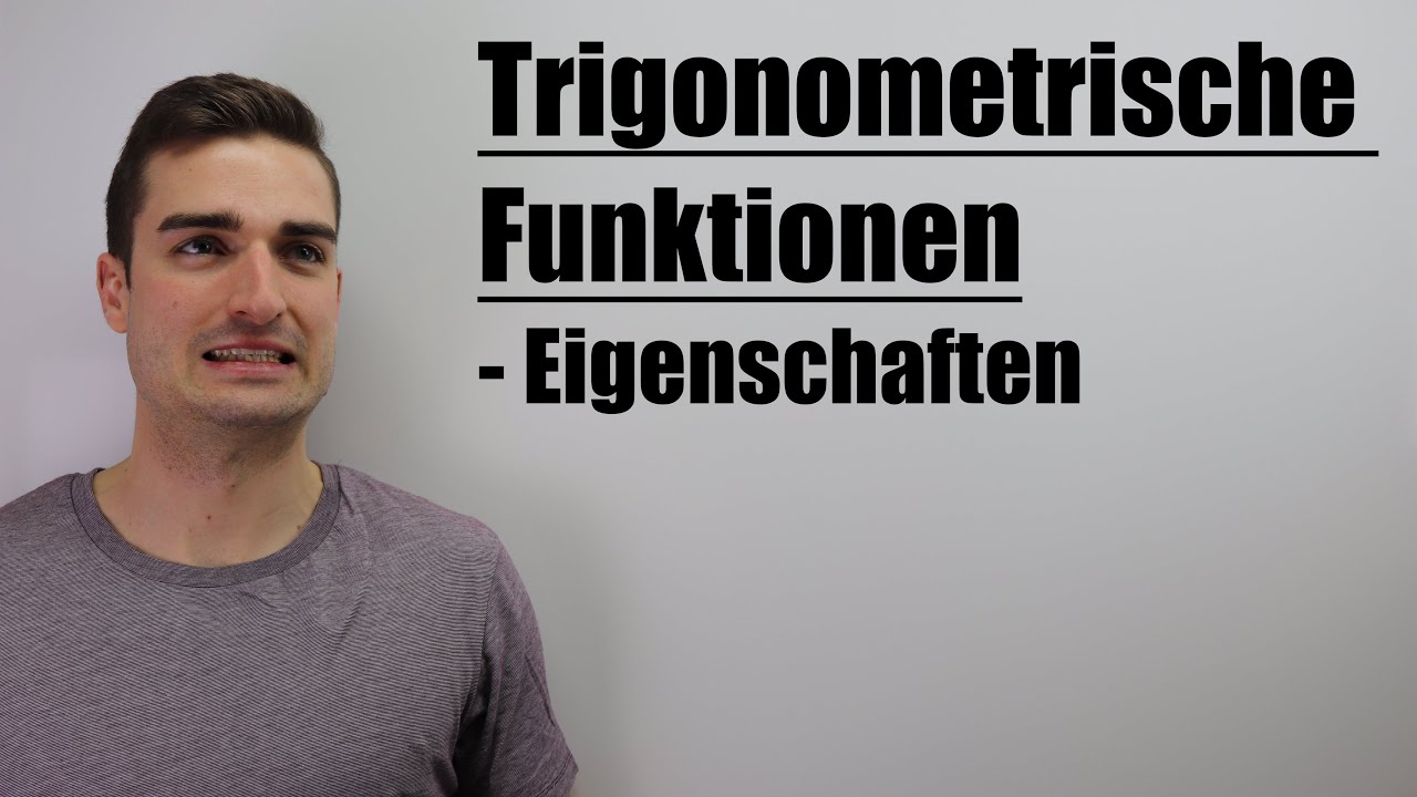 Trigonometrische Funktion, Eigenschaften, sin und cos | Fit im Mathe-Abi