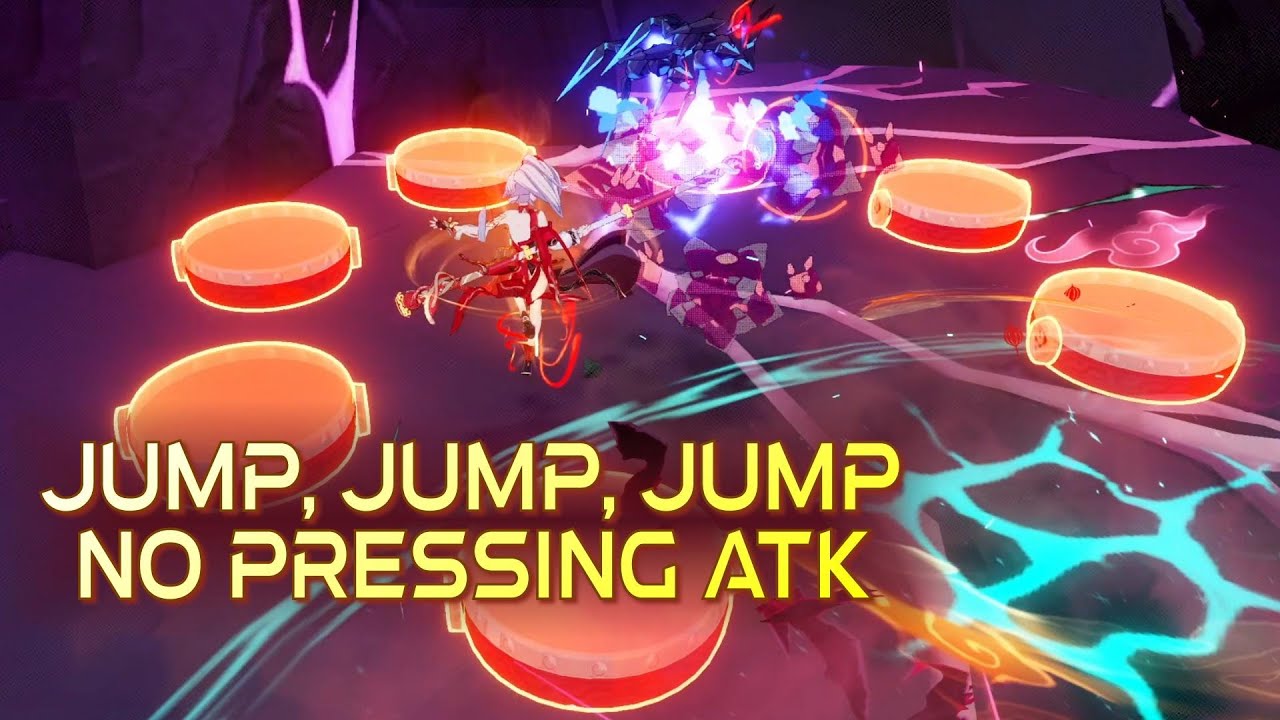 Kiana's Drum Jump in Elysian Realm - 8.1 Beta