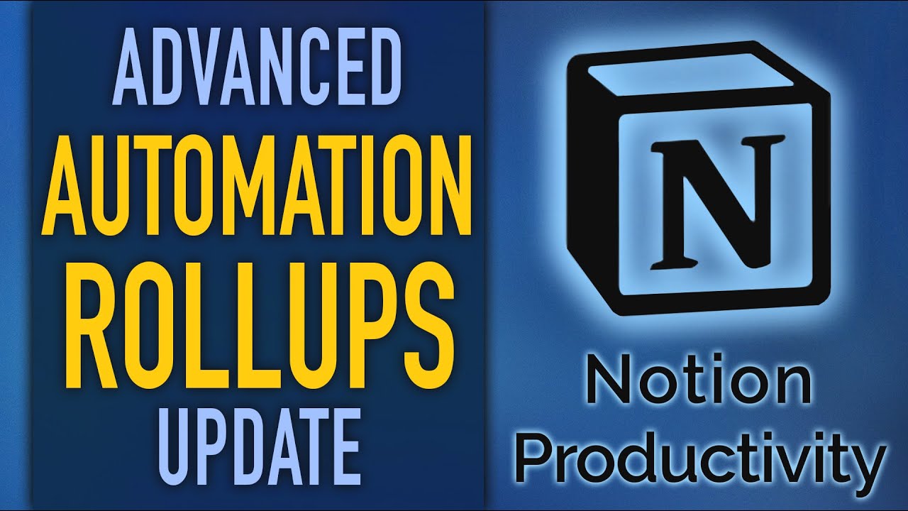 Advanced Notion Rollups & Formulas for System Automation