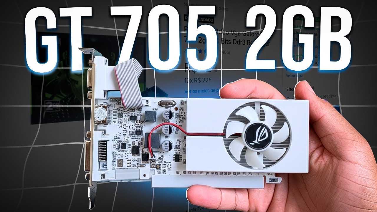 COMPREI A PLACA DE VÍDEO MAIS BARATA E INSALUBRE DO MERCADO LIVRE PRA RODAR JOGOS EM 2026...