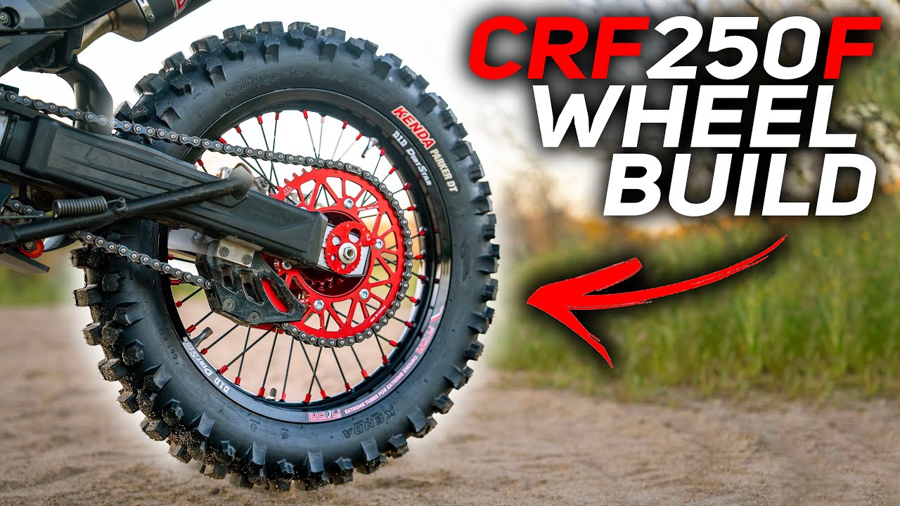 Putting $1,500 Wheels On A Trail Bike - CRF250F Factory Wheel Build