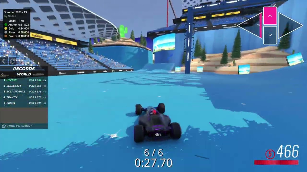 Trackmania Summer 2023 - 13 | WR by Hefest. 29.554 (TM 2020)