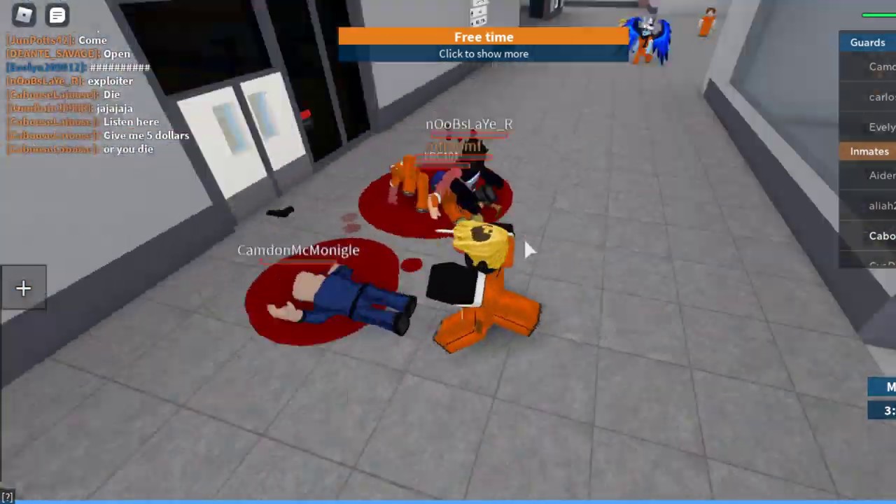Grab knife trolling on prison life (REUPLOAD)