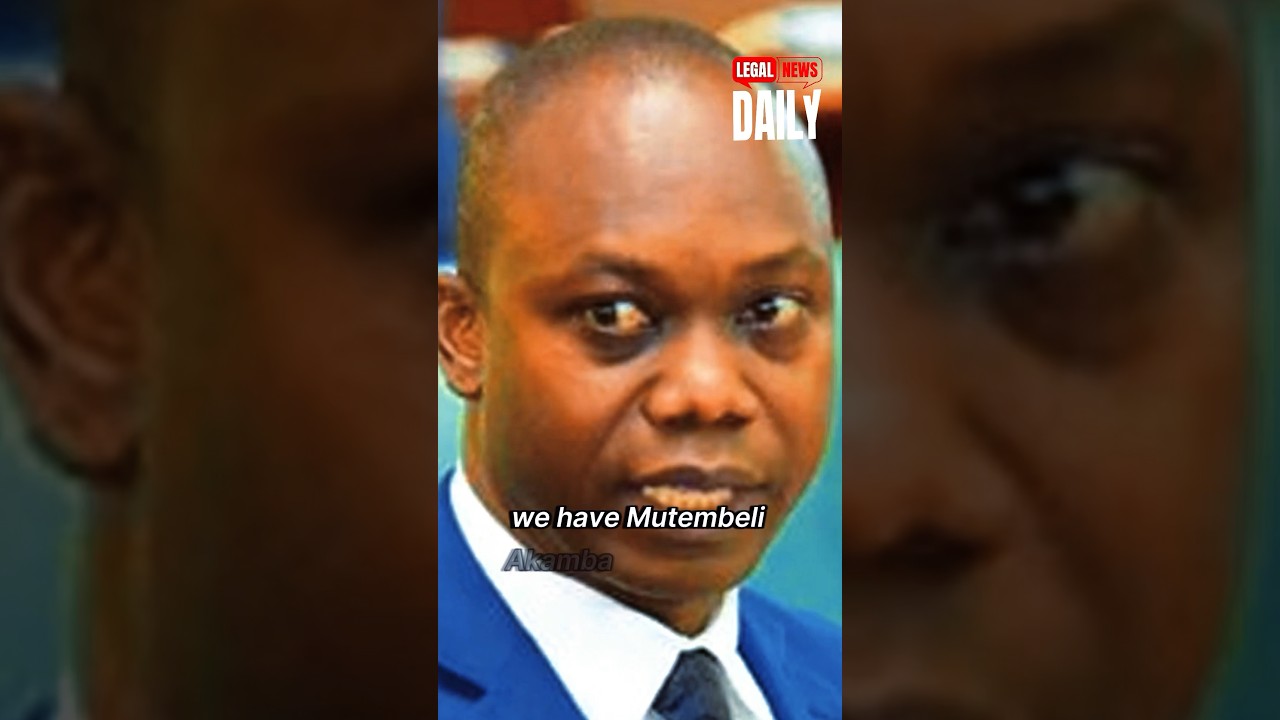 Accused member of parliament Akamba has applied to court to have the corruption charges dropped
