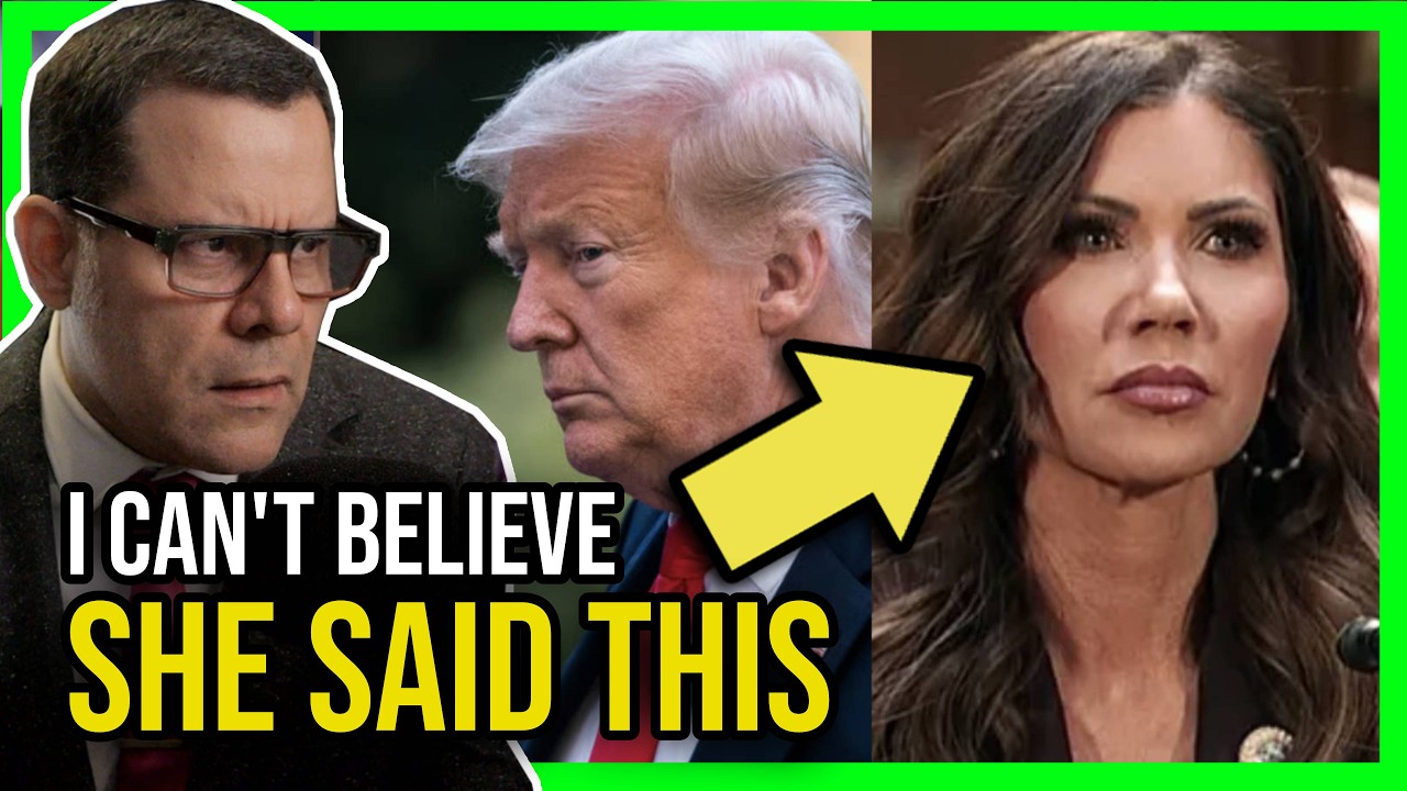 Trump FIRED Kristi Noem for this EMBARRASSING reason