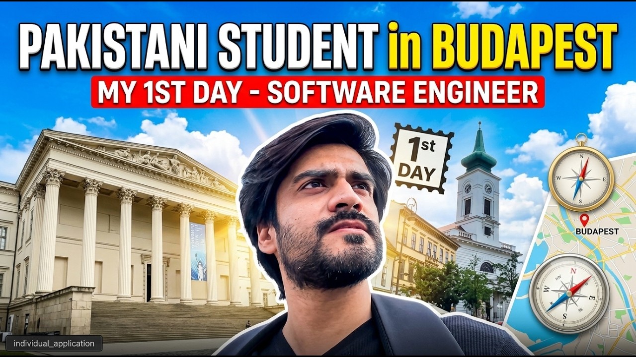 Exploring Budapest as a Pakistani student