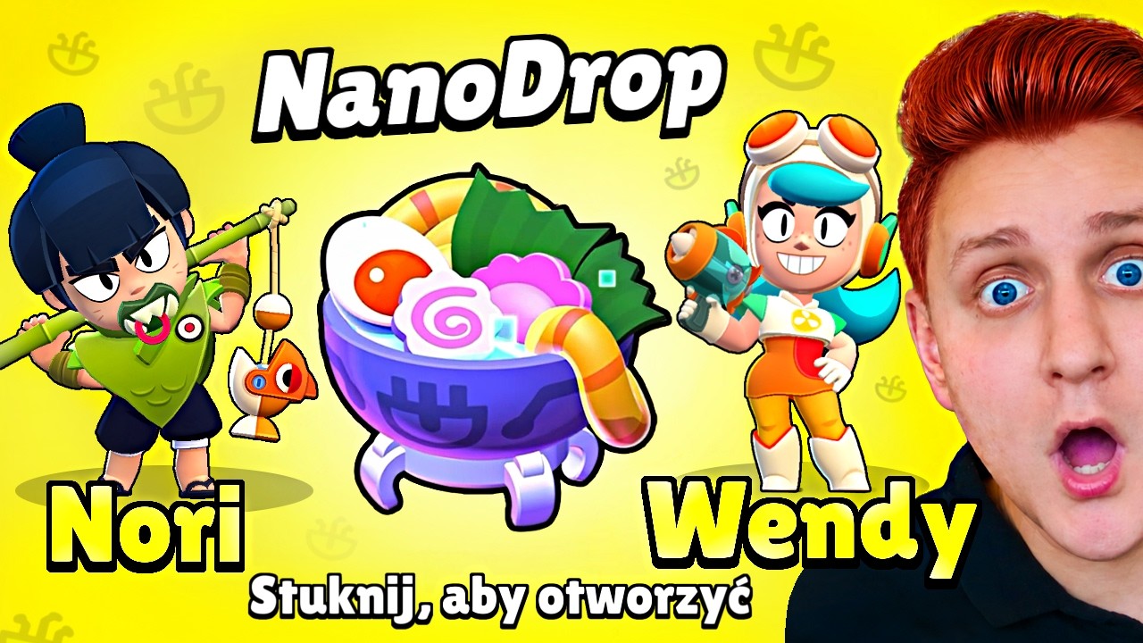 NANO STARR DROPY i 2 NOWYCH ZADYMIARZY: NORI i WENDY!😱 (BRAWL TALK PO POLSKU)