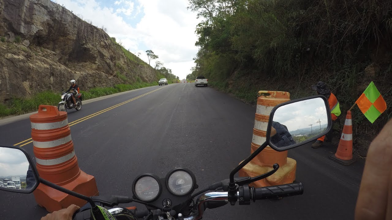 Viagem de  moto CG125 Fan