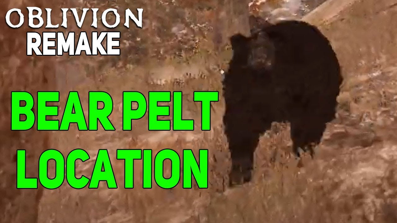 Bear Pelt Location Oblivion Remastered, Where & How To Get Bear Pelt in Oblivion Remake