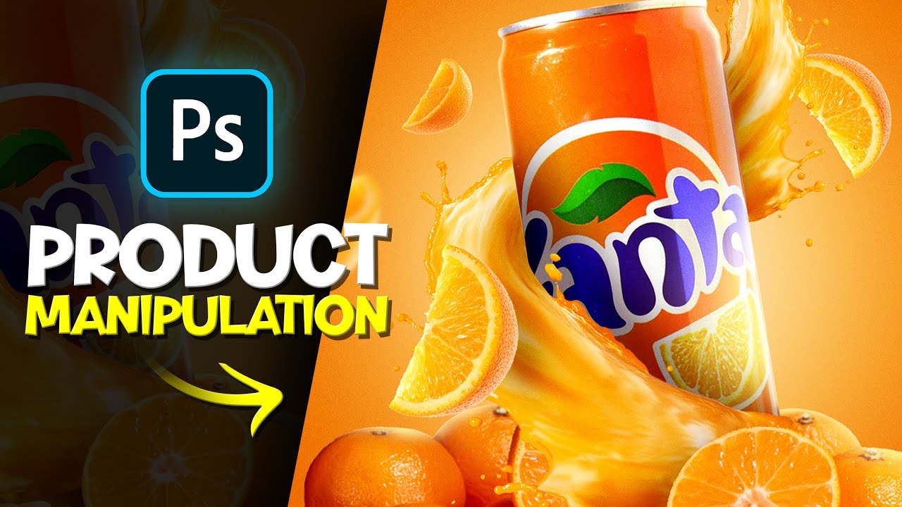 Creative Product Manipulation Advertising Social Media Banner Design | Photoshop Tutorial