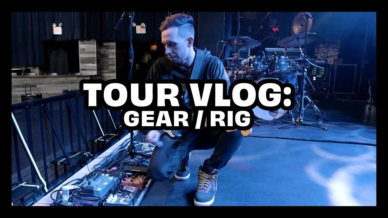 TOUR VLOG // GEAR & RIG (Winter 2022 Tour)