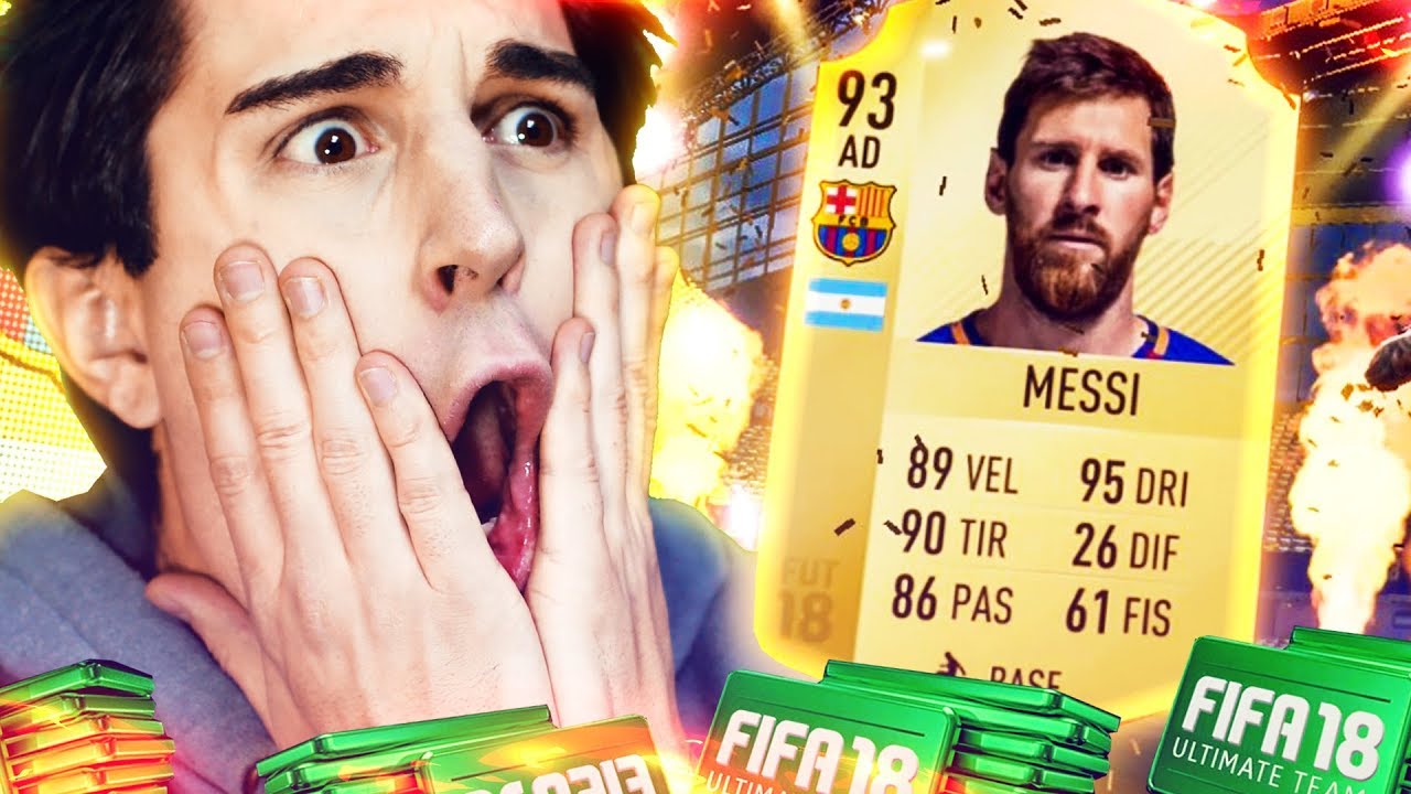 HO TROVATO MESSI E TANTO ALTRO! PACK OPENING LEGGENDARIO! 100k Packs Fifa 18