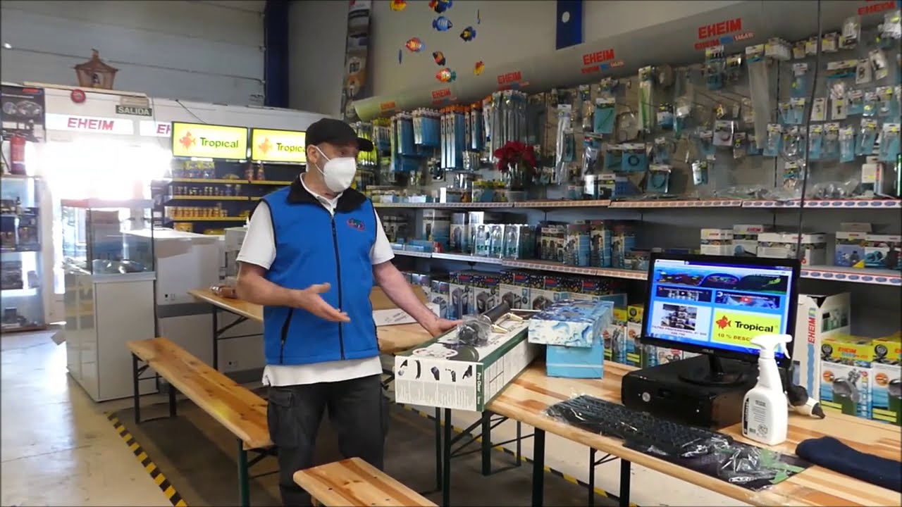 Lámpara germicida en nuestro acuario