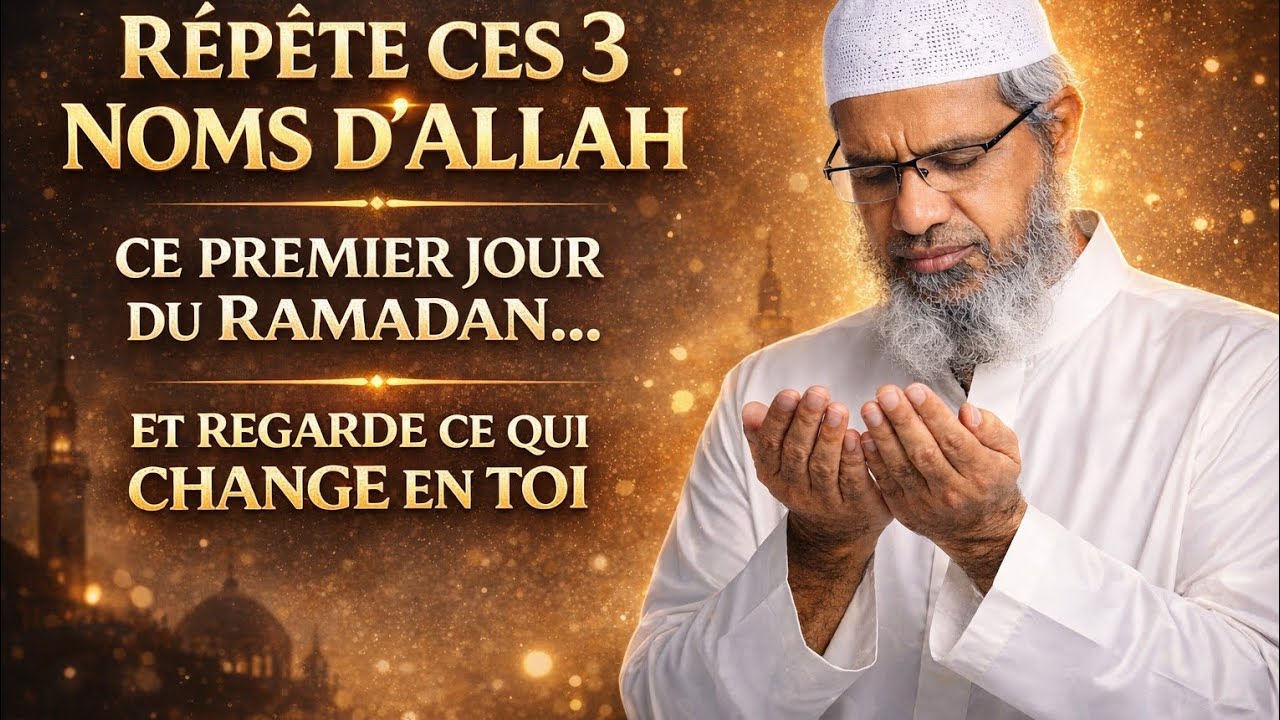 Premier Jour du Ramadan : Commence Avec Ces 3 Noms d’Allah et Regarde La Différence