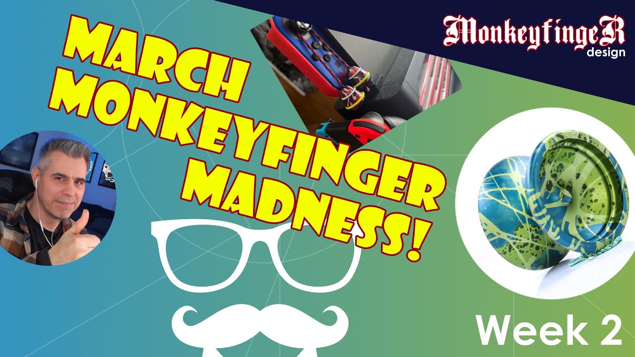 Monkey Business Mondays: Gelada 2.0 Yo-yo Giveaway during March MonkeyfingeR Madness, Week 2!