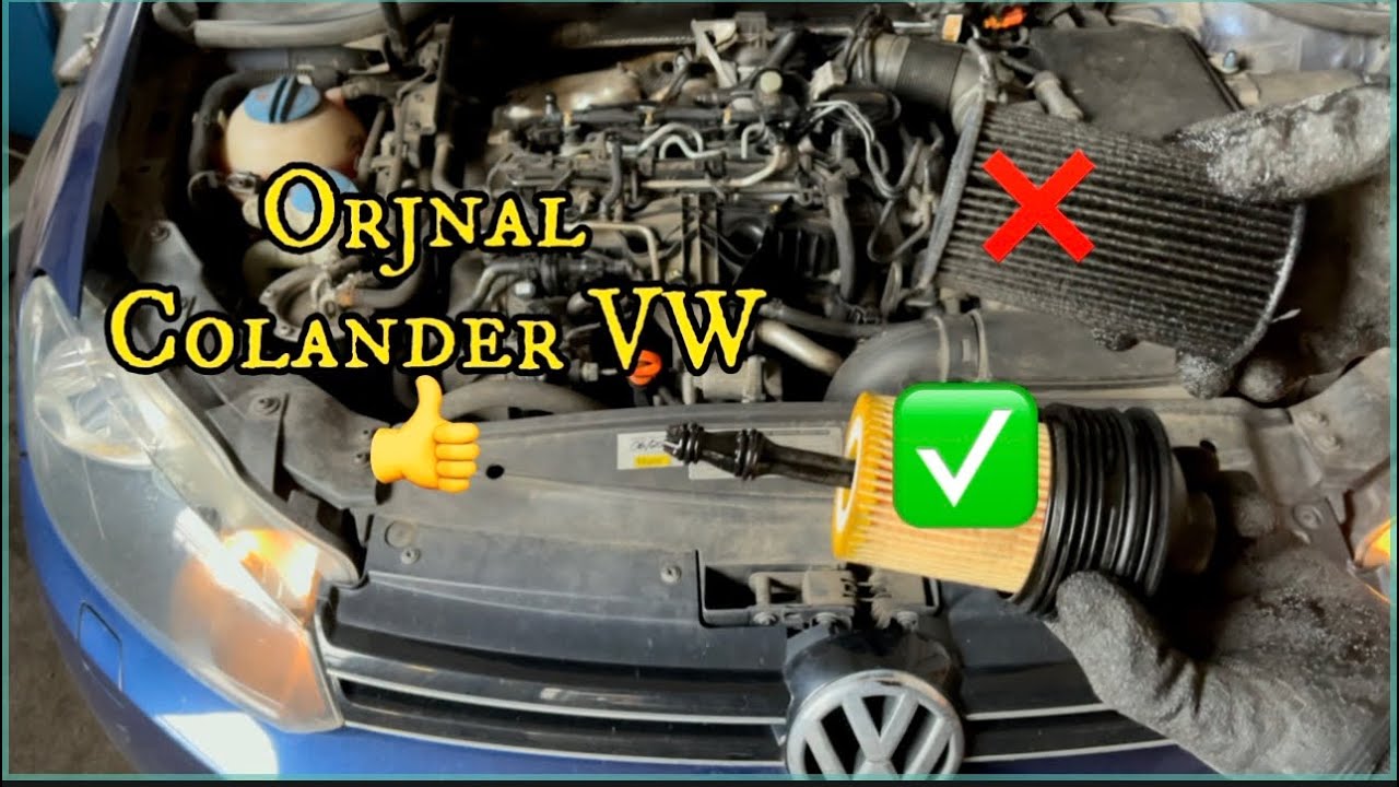 زيت محرك فولكس فاجن TDI وتغيير الفلترVolkswagen TDI engine oil and filter change