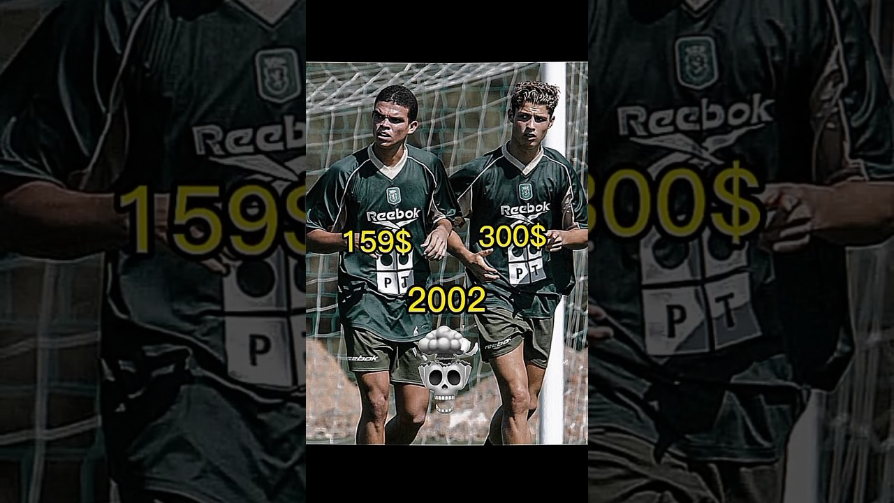 Ronaldo and pepe networth 2002&mdash;2020💲🤑#viralshort #shortsfeed #urcristiano